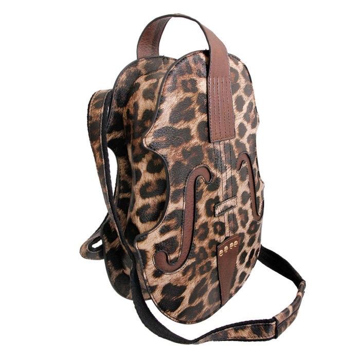 Leopard Violin Convertible Backpac